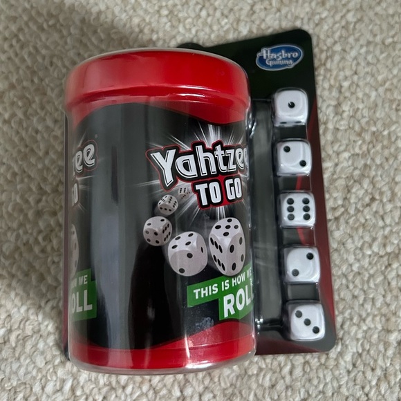 Yahtzee To Go Dice Game New In Box. Perfect travel game. - Picture 1 of 3